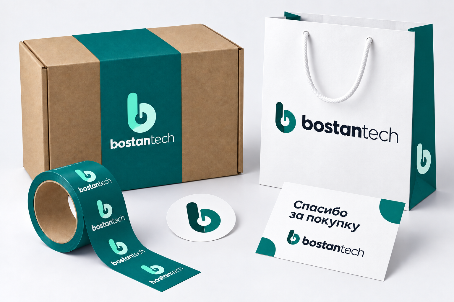 BostanTech · Қаптама және тапсырысты алу