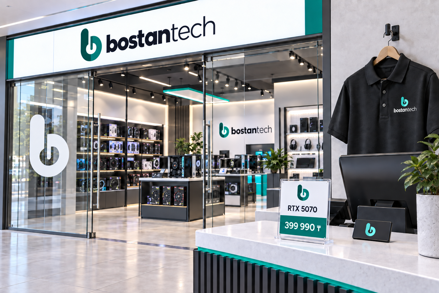 BostanTech · Дүкен мен команда
